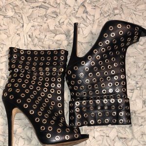 Peek Toe Ankle Boots!